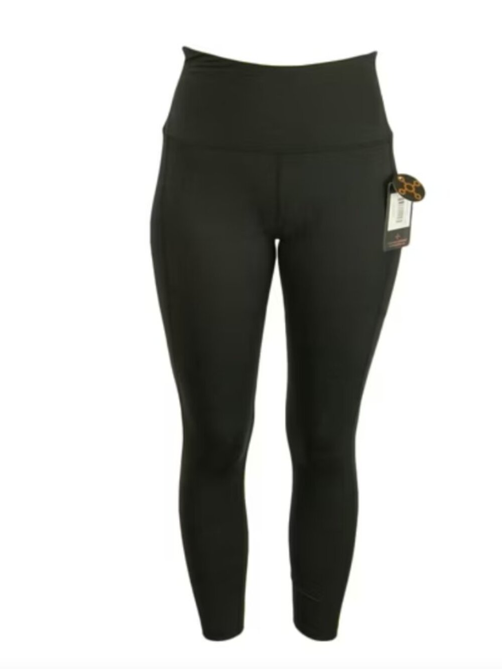 NWT TOMMIE COPPER Women's Lower Back Support Legging, Black, X-Large